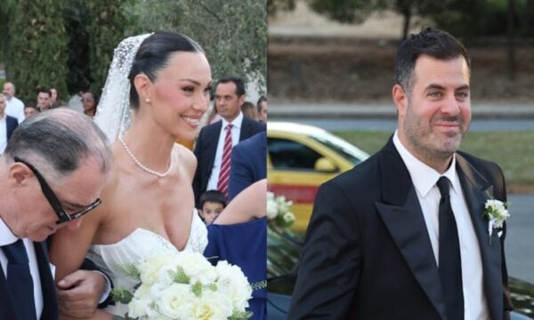 Δώρα Παντέλη – Τζον Μεραμβελιωτάκης: Φωτογραφίες από τον γάμο τους