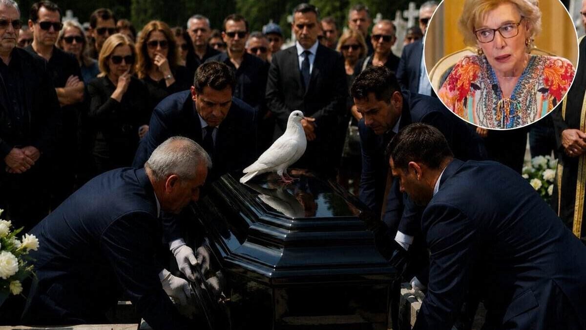 Το μεταφυσικό σημάδι πάνω από το φέρετρο της Κοντού: Τι συνέβη τη στιγμή που την έβαζαν στο χώμα