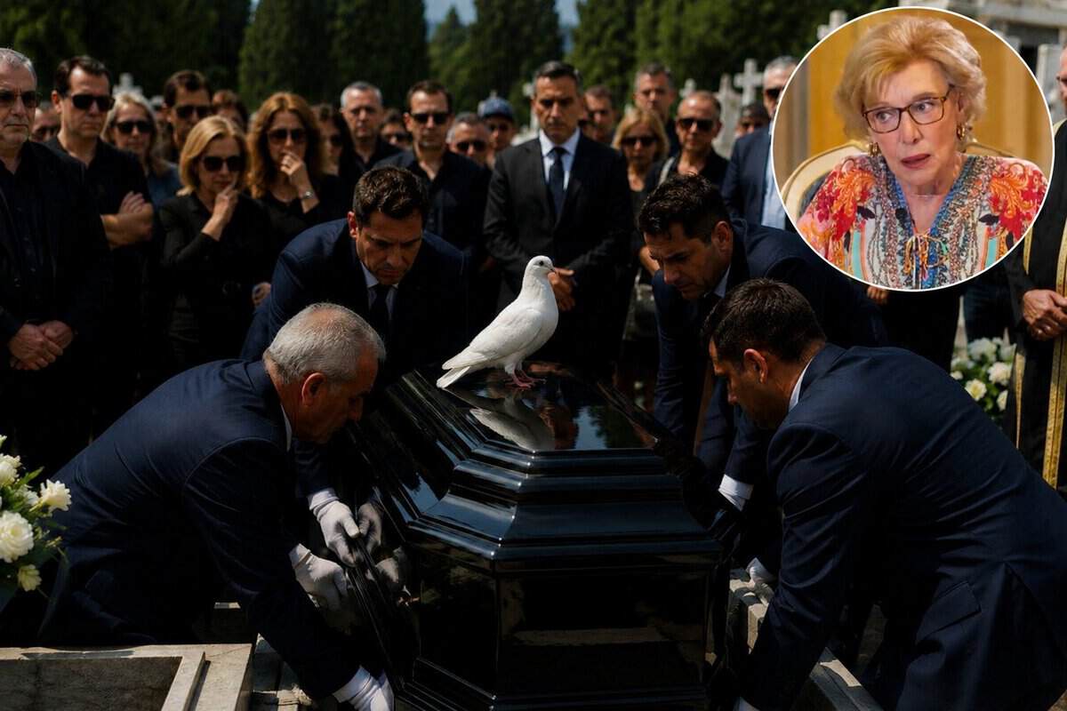 Το μεταφυσικό σημάδι πάνω από το φέρετρο της Κοντού: Τι συνέβη τη στιγμή που την έβαζαν στο χώμα