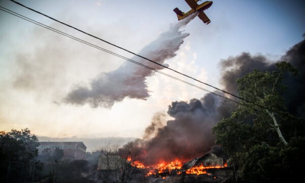 Πυρκαγιά σε περιοχή κοντά στο Πολύκαστρο, Κιλκίς