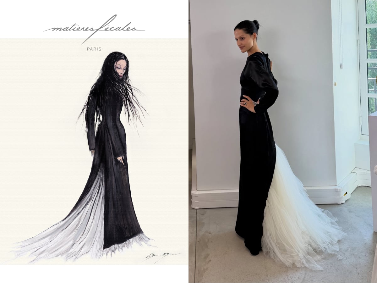 Gabbriette παντρεύτηκε με goth style και είναι η πιο stylish νύφη του καλοκαιριού