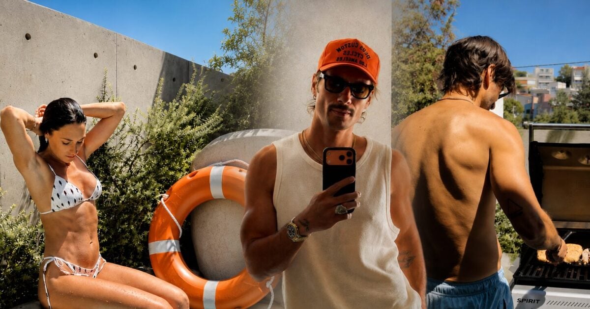 Γιώργος Καράβας – Ραφαέλα Ψαρρού: Οικογενειακές στιγμές με την κόρη τους στην πισίνα