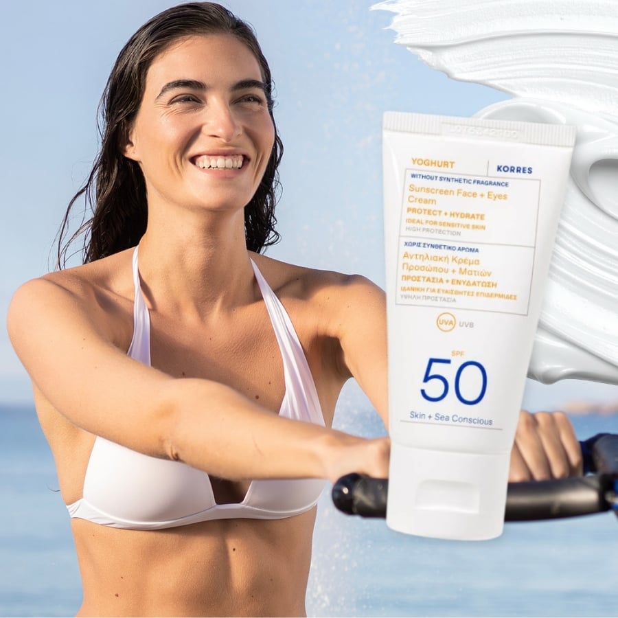 KORRES Suncare Yoghurt: Καλοκαιρινή skincare ρουτίνα με ανεμελιά και προστασία