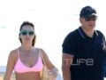 Γιώργος Λιάγκας – Μαρία Αντωνά: Μίνι απόδραση με σκάφος στη Ρήνεια – Φωτογραφίες