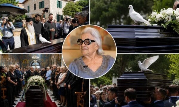 Κηδεία Μαίρης Λίντα: Το μεταφυσικό φαινόμενο την ώρα της ταφής – «Αθάνατη» φώναζε το πλήθος