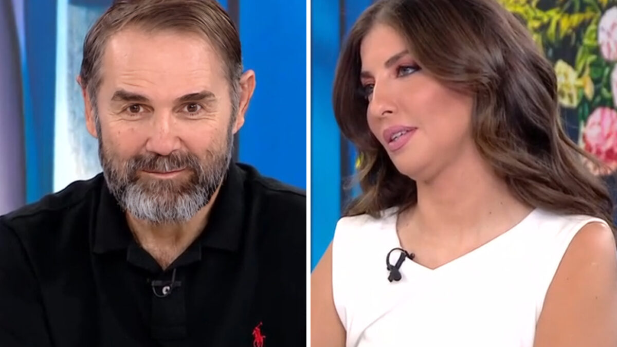 Σταύρος Μπαλάσκας on air στη Βελίκα Καραβάλτσιου: «Αχ, με κάνατε αλοιφή, είστε τόσο καλή και ευγενική» είπε