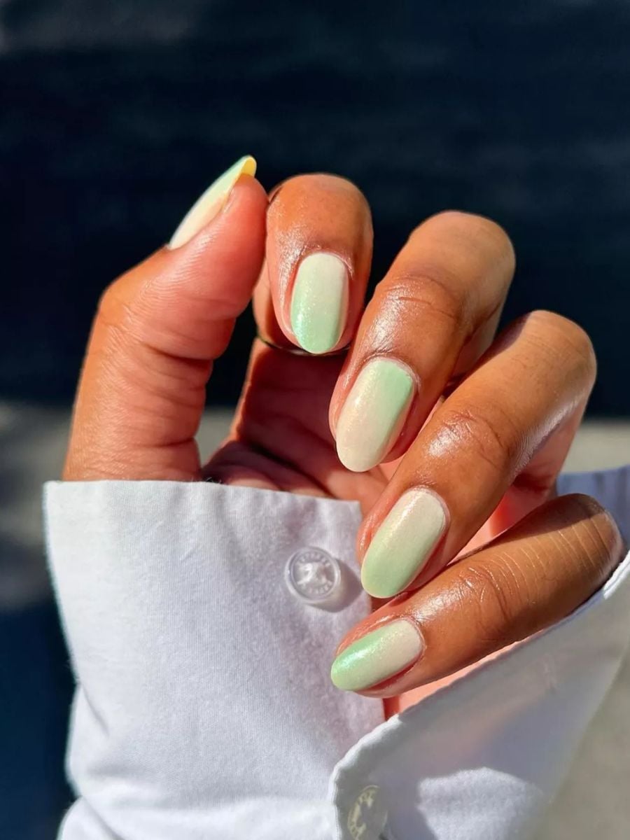 Pistachio Green νύχια: Το μανικιούρ που συνδυάζει κομψότητα και φρεσκάδα