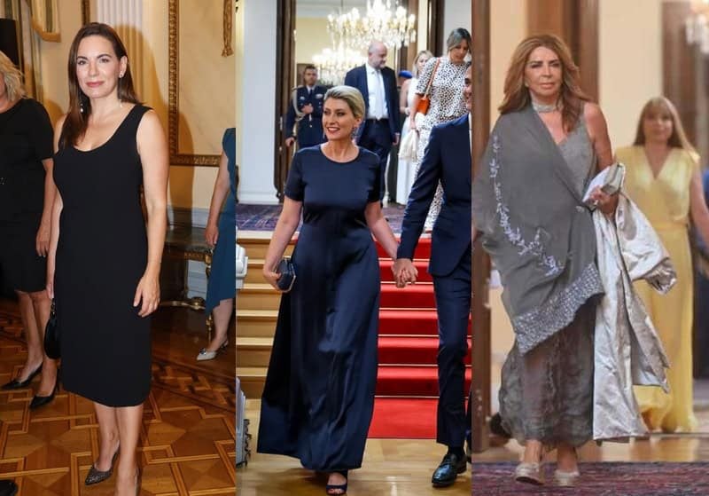 Προεδρικό Μέγαρο: Οι κυρίες που ψήφισαν κλασικό μαύρο, οι «ρομαντικές» επιλογές και τα βατερλό