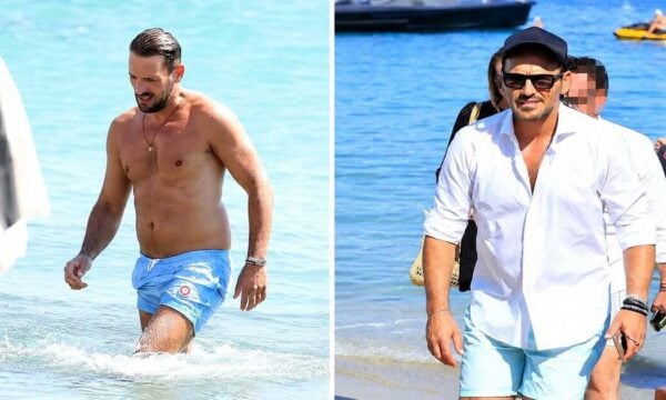 Νίκος Βέρτης στη Μύκονο με κοιλίτσα και χωρίς γυναίκα (φωτογραφίες)