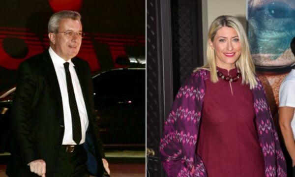 Νίκος Χατζηνικολάου υποδέχθηκε τη Σία Κοσιώνη στον ΑΝΤ1: «Να έχουμε μια όμορφη και δημιουργική συνεργασία»