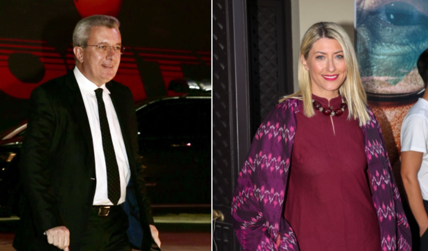 Νίκος Χατζηνικολάου υποδέχθηκε τη Σία Κοσιώνη στον ΑΝΤ1: «Να έχουμε μια όμορφη και δημιουργική συνεργασία»