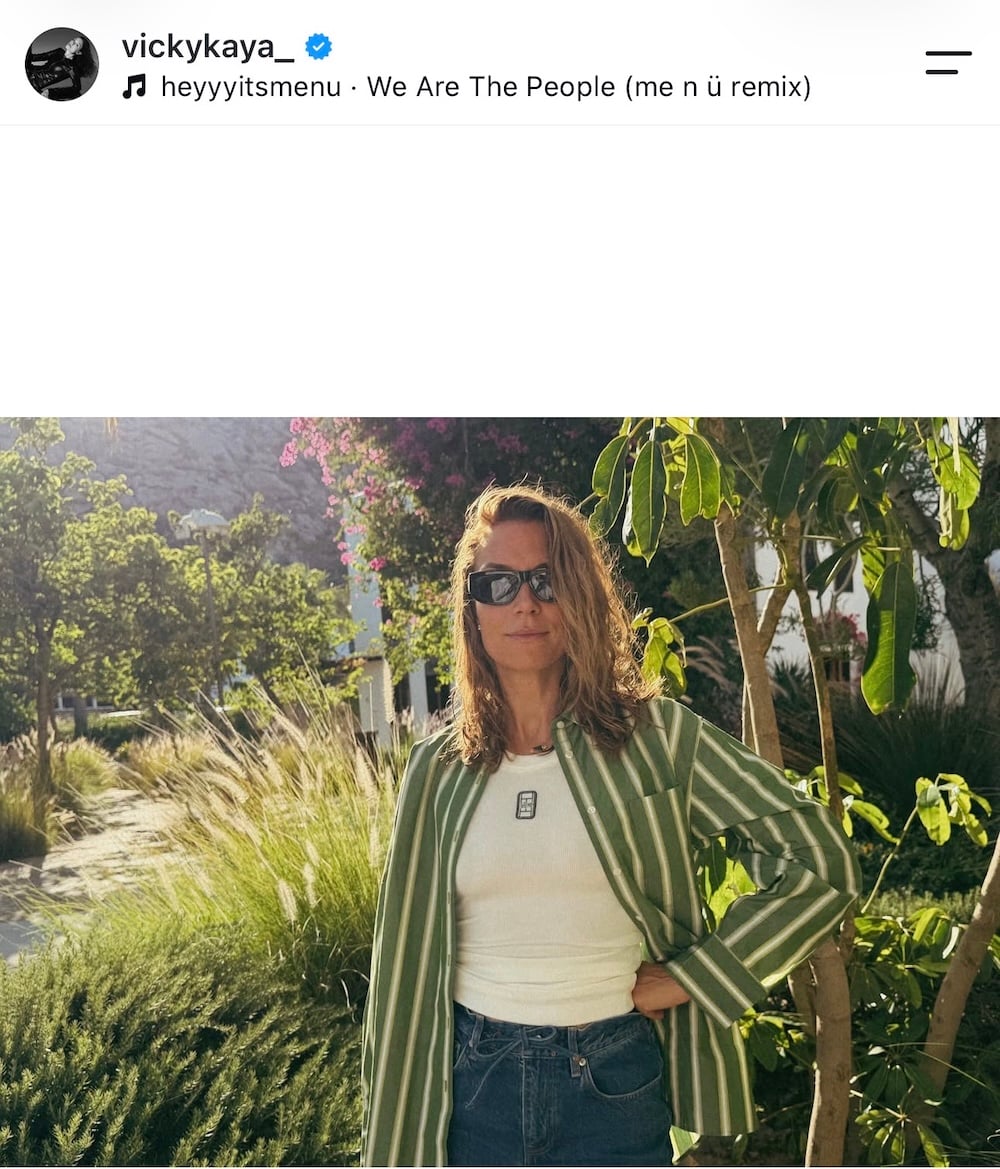 Βίκυ Καγιά: Ένα απλό και χρήσιμο look
