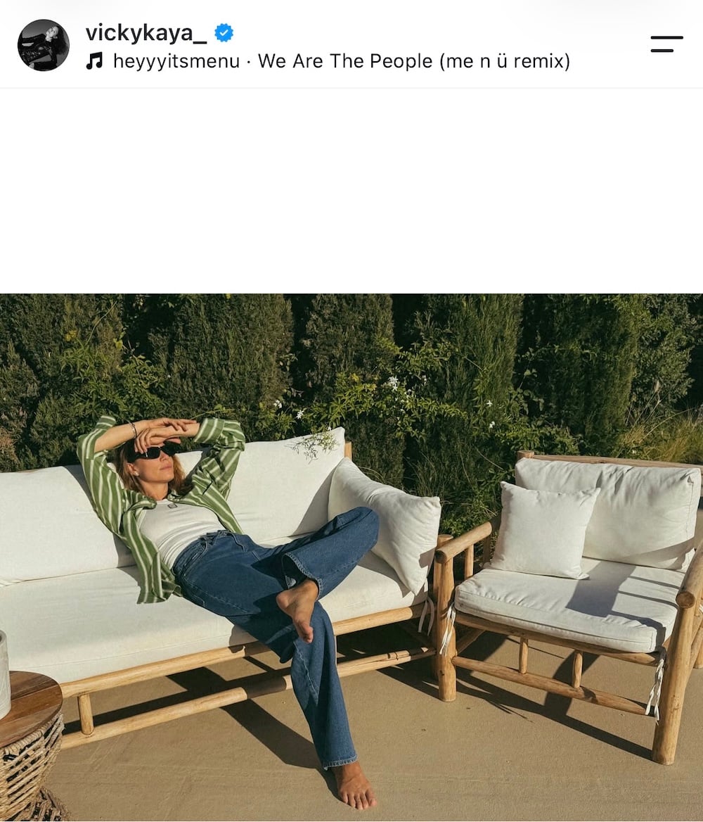 Βίκυ Καγιά: Ένα απλό και χρήσιμο look