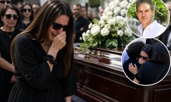 Κηδεία Κόκοτα: Κατέρρευσε η χήρα μόλις είδε το φέρετρο μπροστά της – «Αχ Δημήτρη μου…»