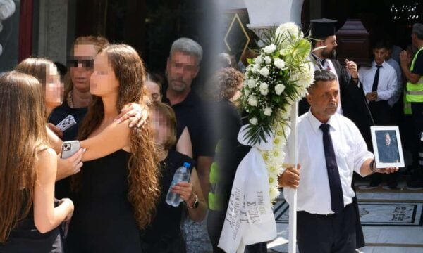 Κηδεία Κόκοτα: Η κόρη του Ριάνα σε αναφιλητά – Σε ποιανού την αγκαλιά έπεσε μόλις βγήκε από την εκκλησία;