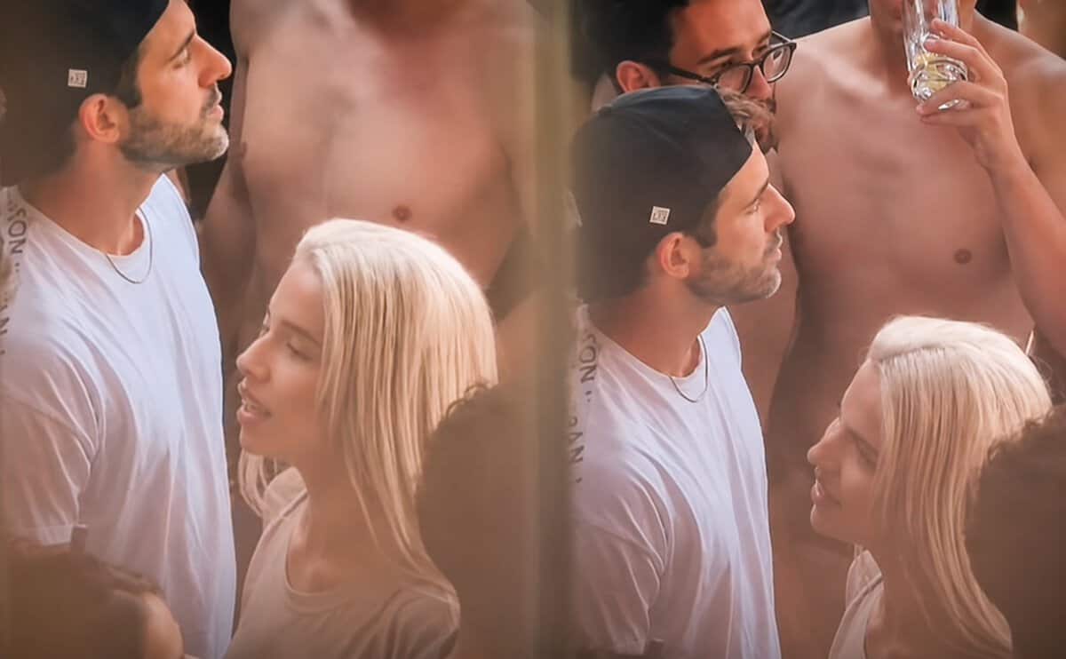 Γιώργος Λιβάνης: Με άλλη γυναίκα στην Κύθνο – Διασκέδασε με ξανθιά καλλονή στην Επισκοπή (βίντεο)