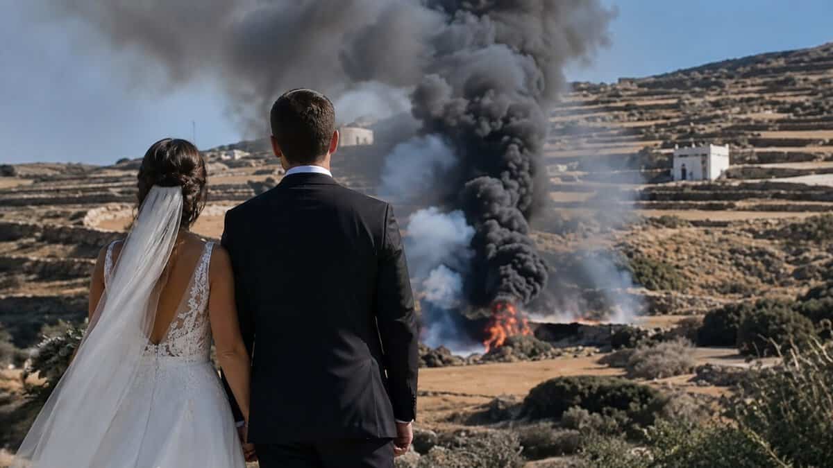 Σίφνος: Το ζευγάρι που βρέθηκε απανθρακωμένο στο ελικόπτερο – Ήρθαν για μήνα του μέλιτος