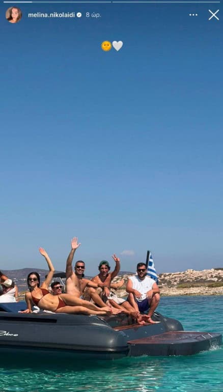 Μελίνα Νικολαΐδη: Κάνει διακοπές στην Πάρο με πρώην σύντροφο παίκτριας του GNTM