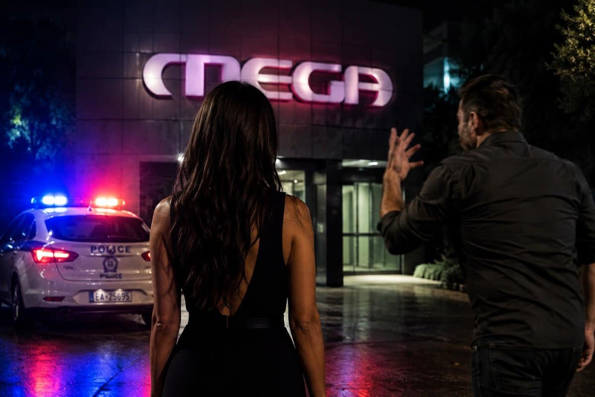 Στο MEGA: Η παρουσιάστρια κατήγγειλε τον σύζυγό της – «Με εξύβρισε και με τράβηξε από τα μαλλιά»