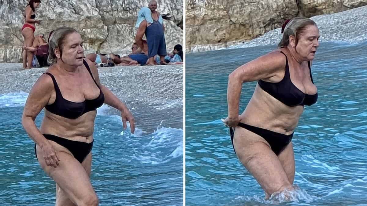 Μαρία Καβογιάννη: Τα μπάνια της 68χρονης «Κορίνας» στο Πήλιο όπως δεν την έχετε ξαναδεί
