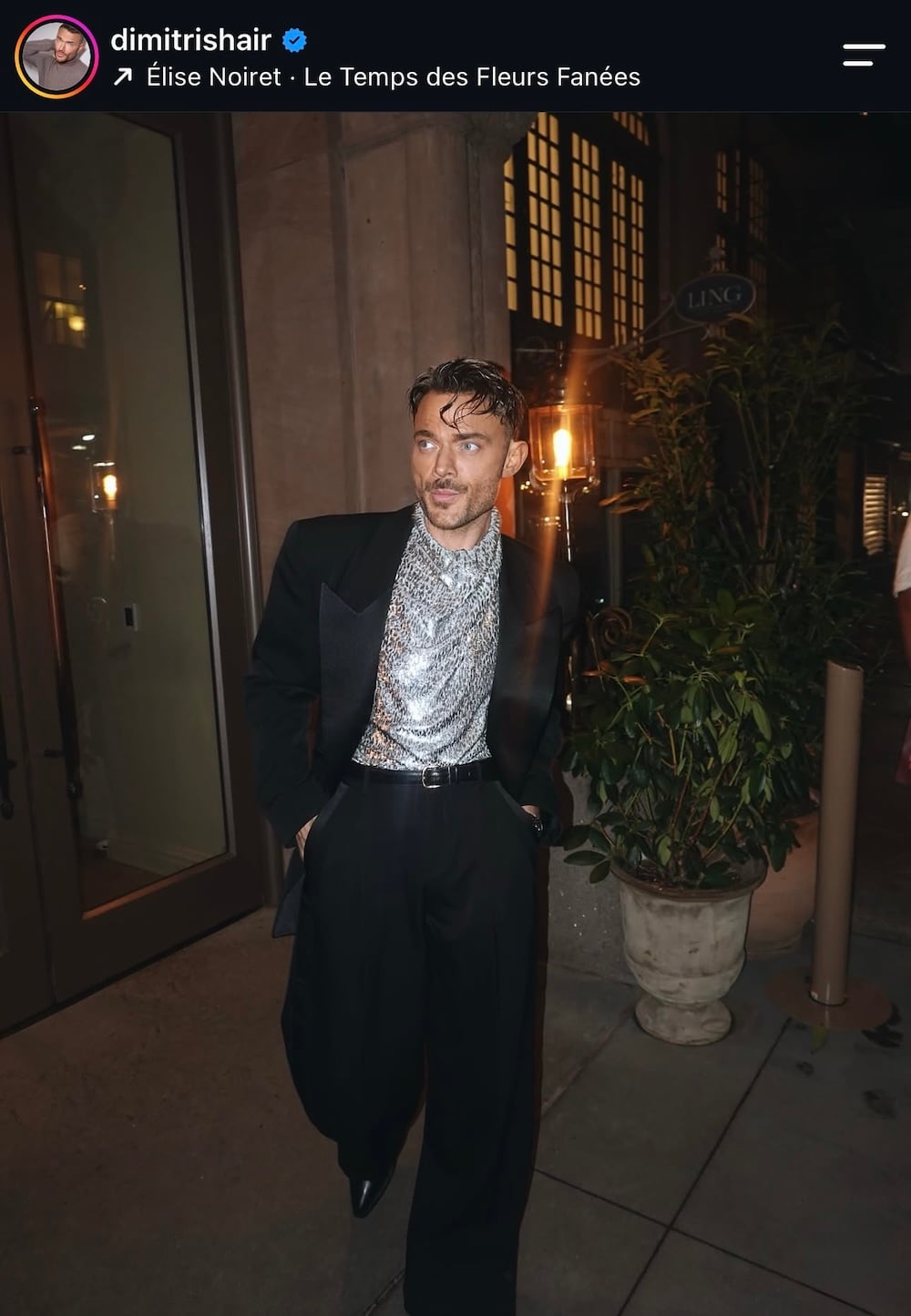 Δημήτρης Γιαννέτος: Mugler look και υποψηφιότητα για Emmy