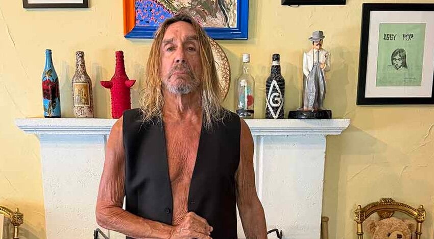 Iggy Pop φόρεσε Dior στη σκηνή του Oakland