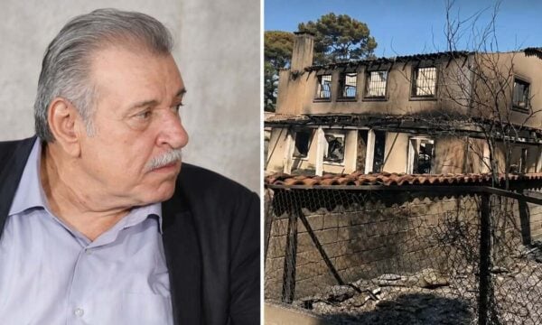 Τάσος Χαλκιάς: Τρέμουν για την υγεία του μετά τη φωτιά, φοβούνται ότι δεν θα αντέξει η καρδιά του