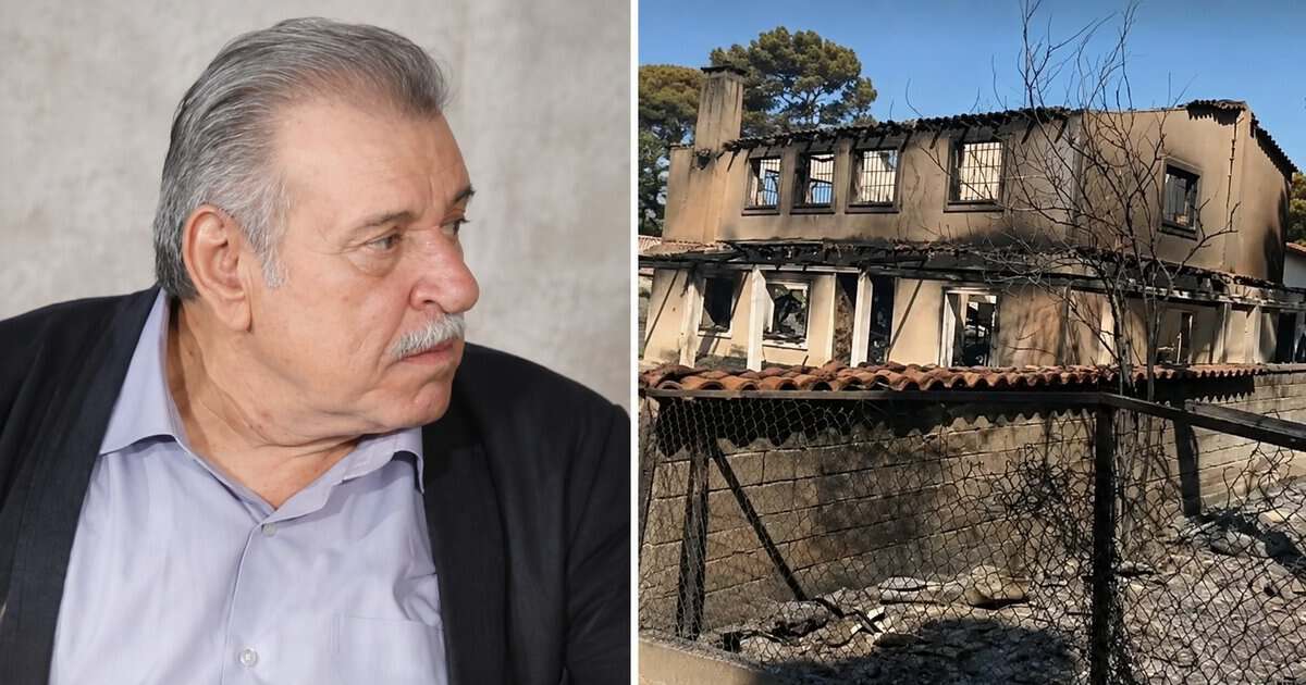 Τάσος Χαλκιάς: Τρέμουν για την υγεία του μετά τη φωτιά, φοβούνται ότι δεν θα αντέξει η καρδιά του