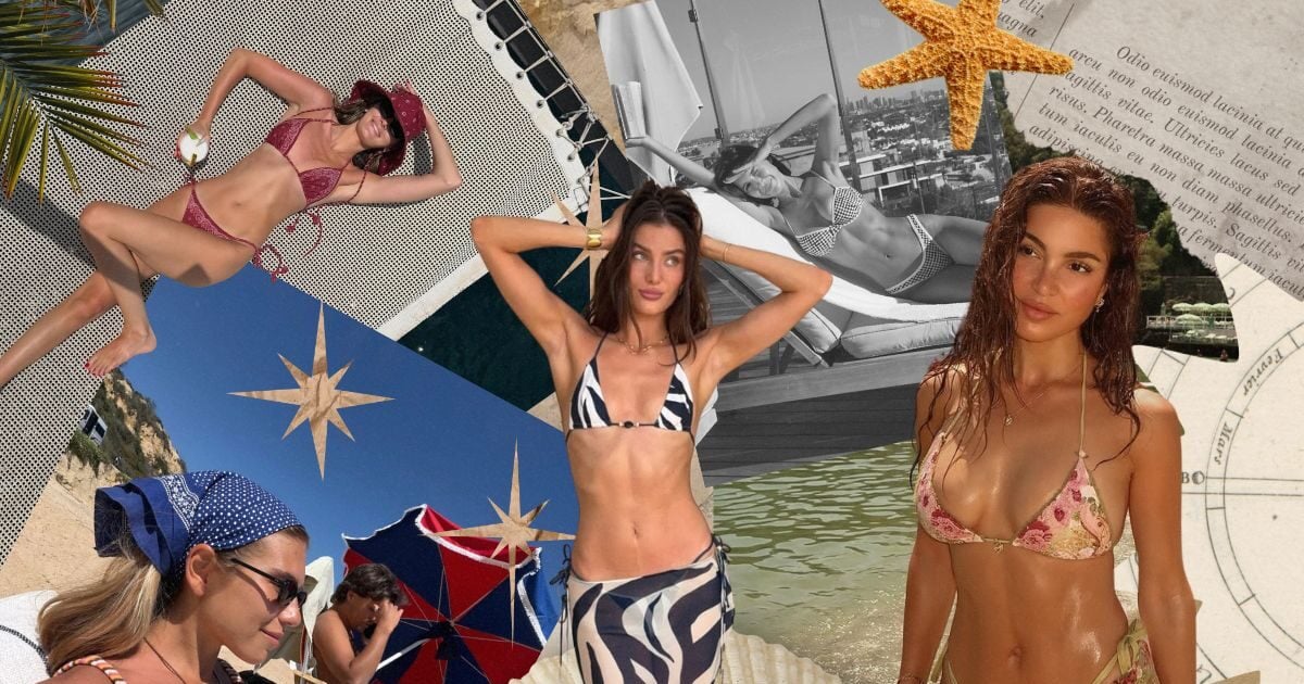 Bikini: Τα μοτίβα που έκαναν θραύση φέτος στο Instagram
