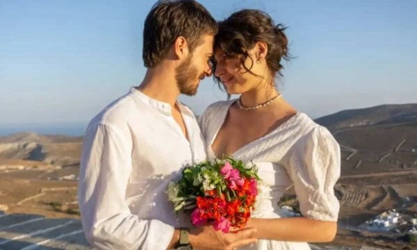 Δανάη Παππά: Οι πρώτες εικόνες ως νύφη στη Φολέγανδρο