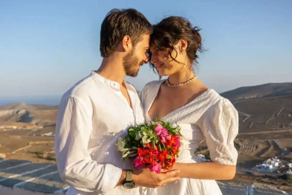 Δανάη Παππά: Οι πρώτες εικόνες ως νύφη στη Φολέγανδρο