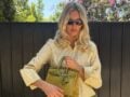 Elsa Hosk: Butter Yellow και Olive Green στον πιο sophisticated χρωματικό συνδυασμό με mix n’ match μοτίβα