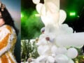 Björk εμφανίστηκε σε συναυλία με φόρεμα-γλυπτό από λευκά μπαλόνια