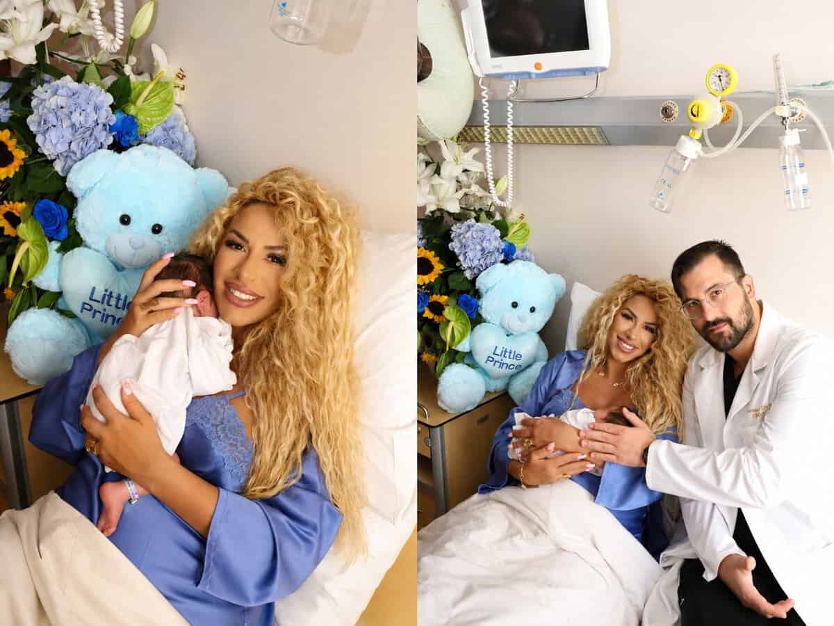 Αναστασία Γιούσεφ: Δείχνει για πρώτη φορά τον πατέρα του παιδιού της στη φωτογραφία με το μωρό