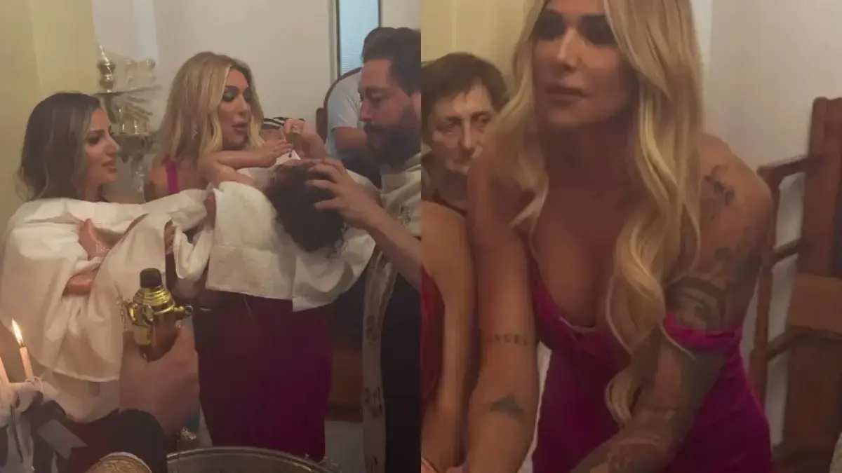 Αγγελική Ηλιάδη: Έγινε νονά και εμφανίστηκε με τουαλέτα που τράβηξε τα βλέμματα