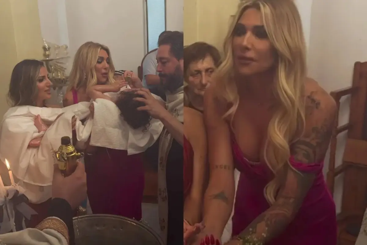 Αγγελική Ηλιάδη: Έγινε νονά και εμφανίστηκε με τουαλέτα που τράβηξε τα βλέμματα