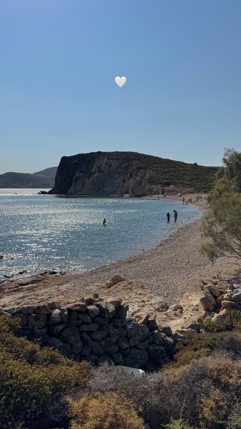 Ηλιάνα Παπαγεωργίου: Καλοκαιρινές στιγμές στην Πάτμο μετά το τέλος των γυρισμάτων του GNTM