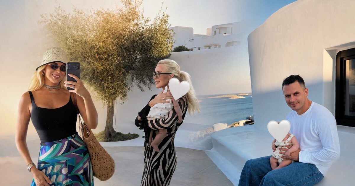 Κατερίνα Καινούργιου – Παναγιώτης Κουτσουμπής: Οικογενειακές διακοπές στη Μύκονο με την κόρη τους, Ξένια