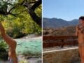 Κλέλια Ανδριολάτου έκανε γιόγκα με το μαγιό της στον Αχέροντα