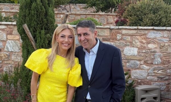 Τίνα Μεσσαροπούλου: Η φωτογραφία με τον σύζυγό της Γιώργο Μυλωνάκη