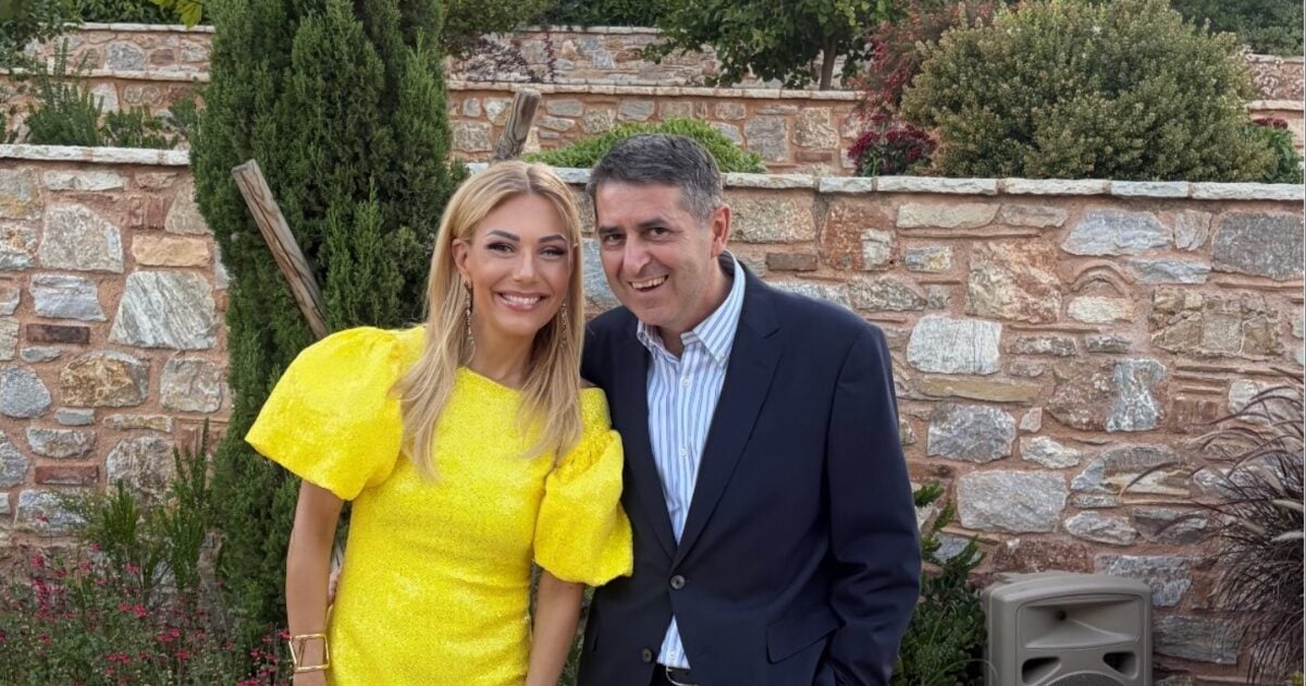 Τίνα Μεσσαροπούλου: Η φωτογραφία με τον σύζυγό της Γιώργο Μυλωνάκη