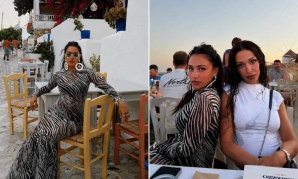 Κόνι Μεταξά-Ελένη Φουρέιρα: Κατσουφιασμένες στα Κουφονήσια-Η κοινή φωτογραφία που προκάλεσε ερωτηματικά-Τι συμβαίνει;