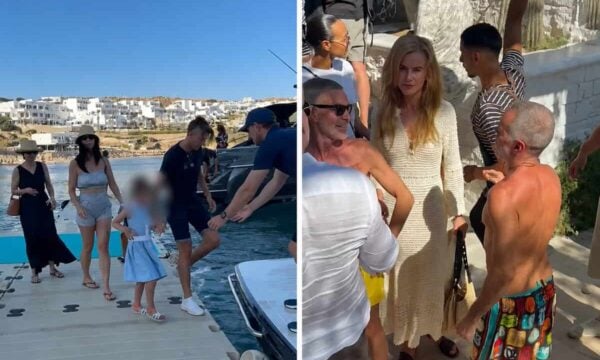 Νικόλ Κίντμαν και Κέιτι Πέρι στη Μύκονο (βίντεο)