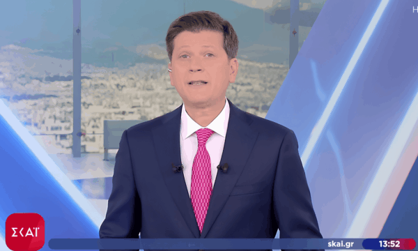 Ο Απόστολος Μαγγηριάδης επέστρεψε στον ΣΚΑΪ: Η πρεμιέρα του στο μεσημβρινό δελτίο ειδήσεων