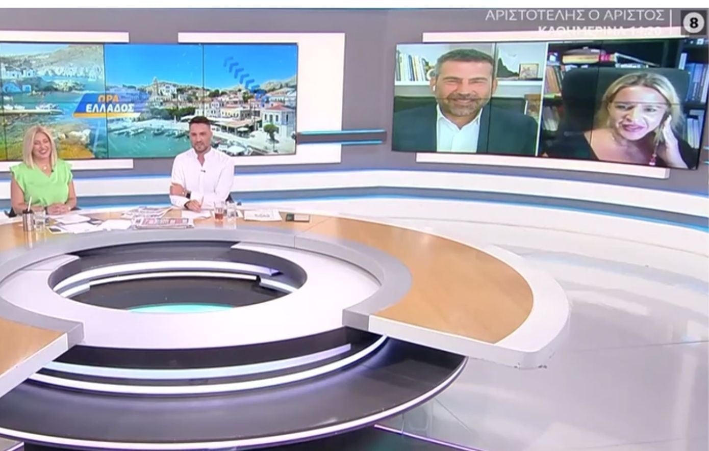 «Με συγχωρείτε, δεν μπορώ να κάνω κάτι άλλο» – Ο μικρός γιος της Μαριζέτας Αντωνοπούλου δεν την άφηνε να μιλήσει