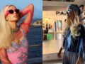 Paris Hilton στη Σαντορίνη: Φωτογραφίες από τη βόλτα της στην Οία