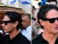 Κηδεία Νίκου Καλογερόπουλου: Ο Πάνος Βλάχος στο Α’ Νεκροταφείο Αθηνών
