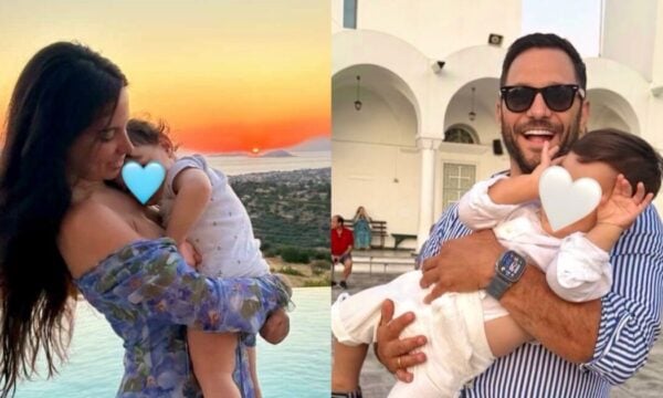 Ευθύμης Ζησάκης – Χρύσα Παπαλελούδη: Οικογενειακές διακοπές με τον 1,5 έτους γιο τους, φωτογραφίες