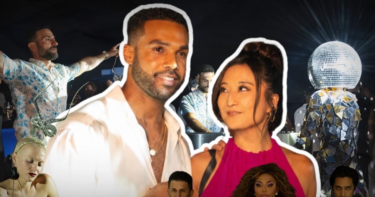 Cavo Tagoo: Φωτογραφίες και βίντεο από το party με Ashley Park και Lucien Laviscount από το Emily in Paris