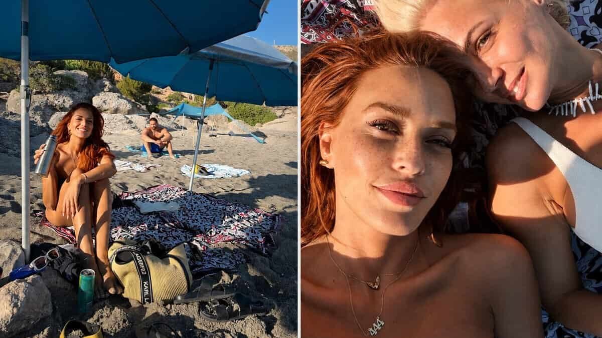 Σίσσυ Χρηστίδου: Η αρετουσάριστη φωτογραφία με μαγιό κάτω από την ομπρέλα – Ποιους έχει μαζί της;